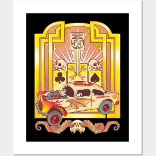 55 GASSER HEARSE Posters and Art